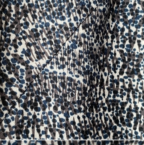 Dalia Casual Dress, Blue/Gray, Sleeveless, Zip Back. Sz 8. NWOT - Picture 5 of 9